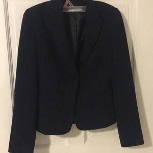 Tahari navy blazer